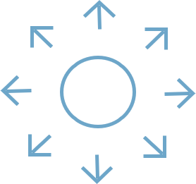 icon even distribution of dissolved oxygen across the entire water column